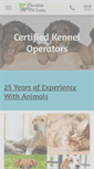 Mobile Screenshot of paradisepetsuites.com